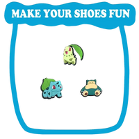 Pokemon shoe charms.