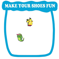 Pokemon shoe charms.