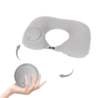 Inflatable neck pillow from Airpillo with trendy chill vibes, perfect for travel