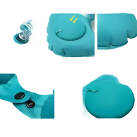 Airpillo Inflatable Neck Pillow with trendy chill vibes and cozy features for travel