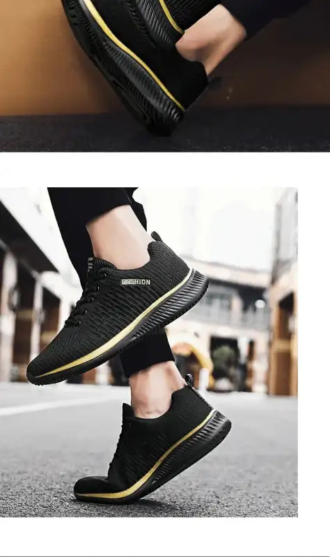 Mens Casual Sneakers Running Shoes Men Lace-up Lightweight Comfortable Breathable Big Size 46 Athletic Walking Shoes