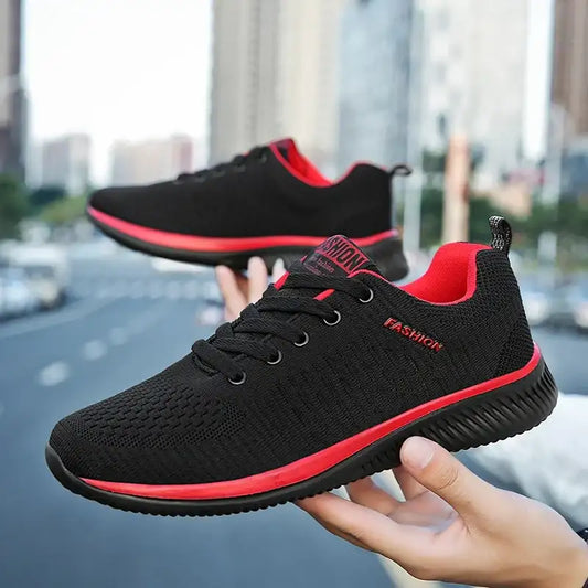 Mens Casual Sneakers Running Shoes Men Lace-up Lightweight Comfortable Breathable Big Size 46 Athletic Walking Shoes