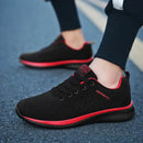 Mens Casual Sneakers Running Shoes Men Lace-up Lightweight Comfortable Breathable Big Size 46 Athletic Walking Shoes