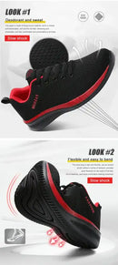 Mens Casual Sneakers Running Shoes Men Lace-up Lightweight Comfortable Breathable Big Size 46 Athletic Walking Shoes
