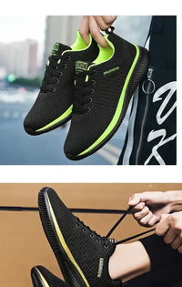 Mens Casual Sneakers Running Shoes Men Lace-up Lightweight Comfortable Breathable Big Size 46 Athletic Walking Shoes
