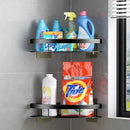 Storage Organizer Shower Shelf Bathroom Shelf Aluminum Alloy Shampoo Rack Makeup Bathroom Accessories No Drill Wall