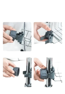 Faucet rack installation guide.