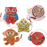 Wood Magnetic ThinkFun Amaze Children’s Small Maze Early Childhood Educational Toys