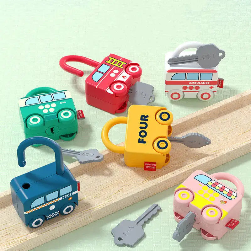 Ambulance Padlock Unlocks Childs Potential With Keys To Learn Educational Toys