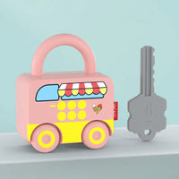 Children’s Key Unlocking Educational Toys - Ice cream truck