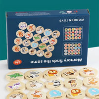 Animal-themed memory game.