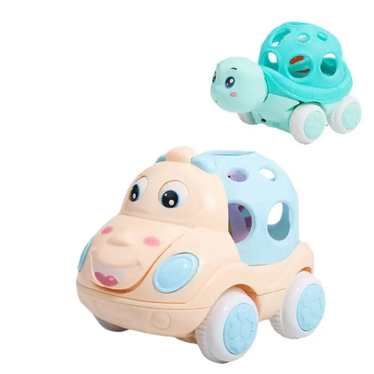 Baby’s Voice Inertial Car With Hand Bell Early Education Educational Toys