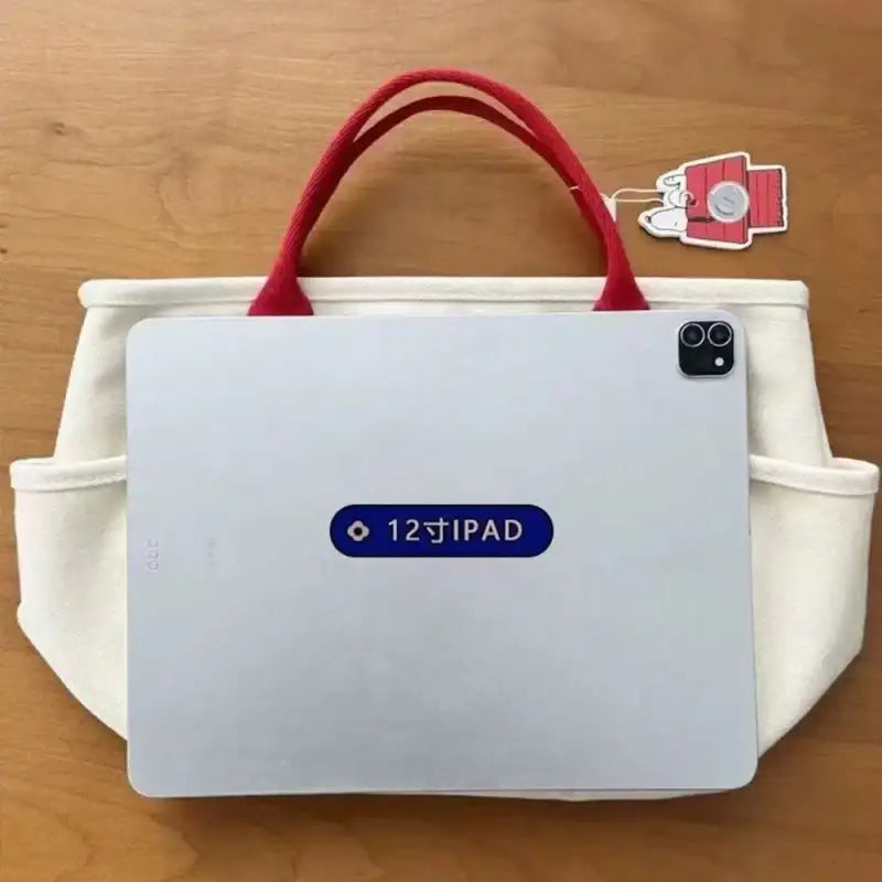 Snoopy kawaii Anime High Quality Canvas Tote Bags