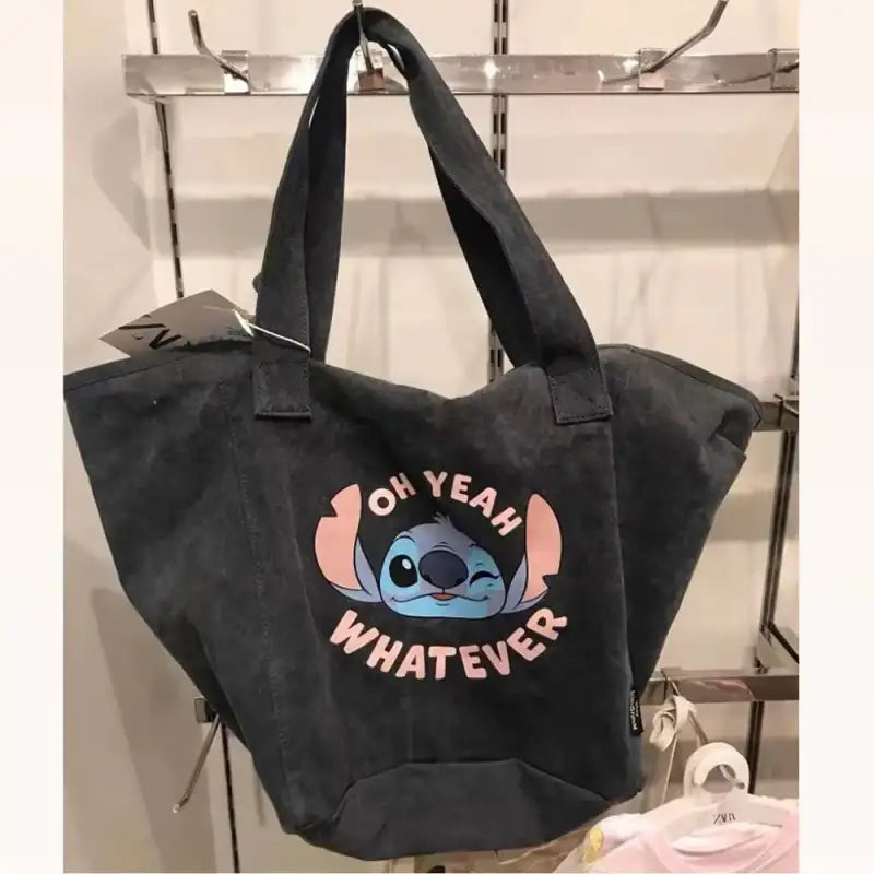 Adorable Stitch Cartoon Handbags Anime Stitch Tote