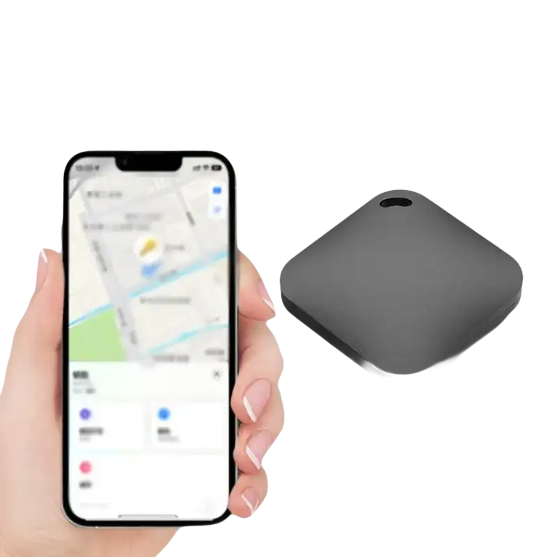 Gray square anti-loss locator.