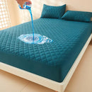 1pc 3D Air Fabric Thick Mattress Cover 100% Waterproof Mattress Protector Soft and Breathable Fitted Bed Sheet (No