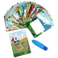 Children’s Learning Water Painting Graffiti Card Educational Toys - Picture Color