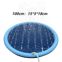 AquaPaws Splash Pad - Blue100cm