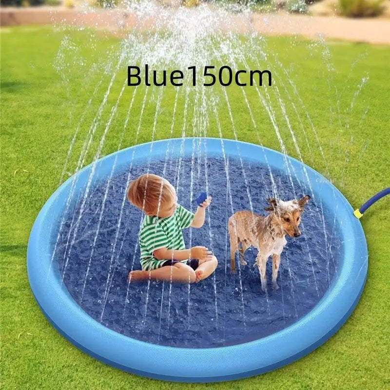 AquaPaws Splash Pad - Blue150cm