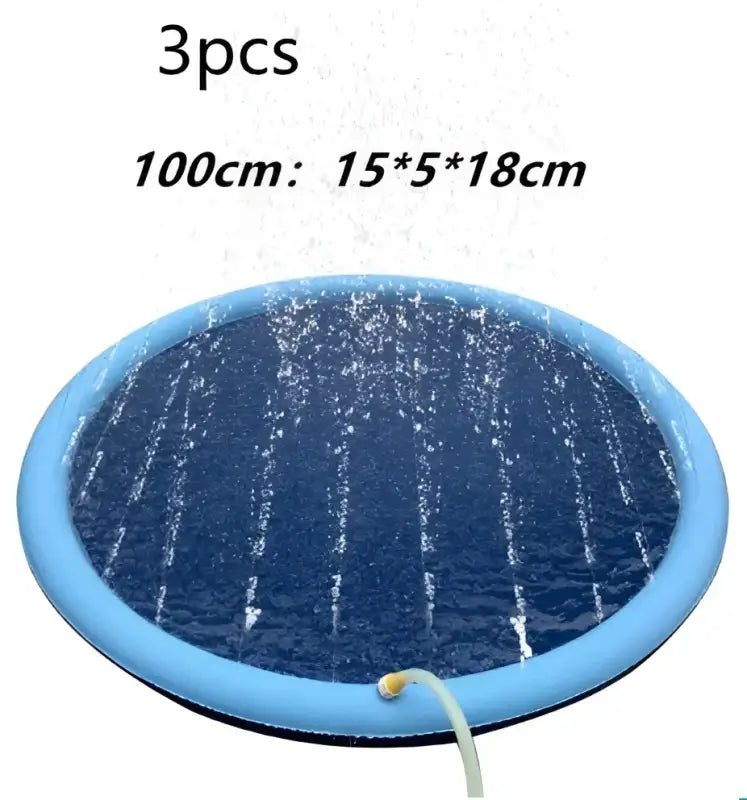 AquaPaws Splash Pad - Blue100cm3pcs