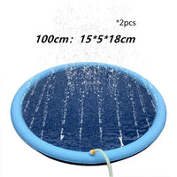 AquaPaws Splash Pad - Blue100cm2pcs