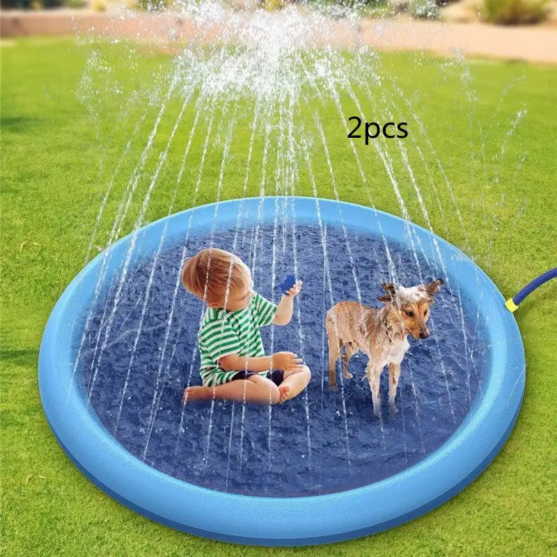 AquaPaws Splash Pad - Blue150cm2pcs