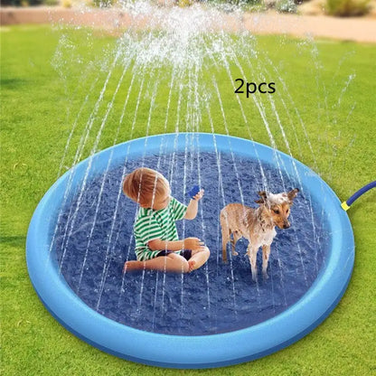 AquaPaws Splash Pad - Blue150cm2pcs