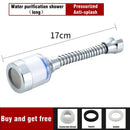 10pcs Pressurized Bubbler Filter Element Faucet Purifier Shower PP Cotton Filtration Remove Chlorine Heavy Metals