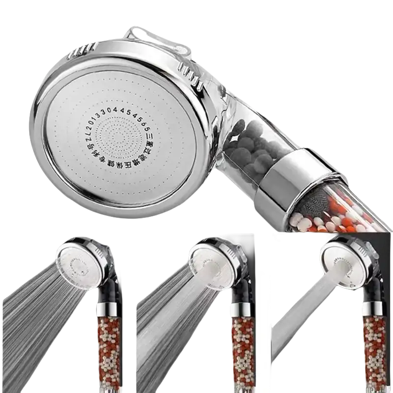 Mineral Spa Shower Experience Your High Pressure Friend