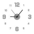 Creative Frameless DIY Wall Clock Wall Mechanism Night light Arrows Decal Home Silent Clock Living Room Office Wall