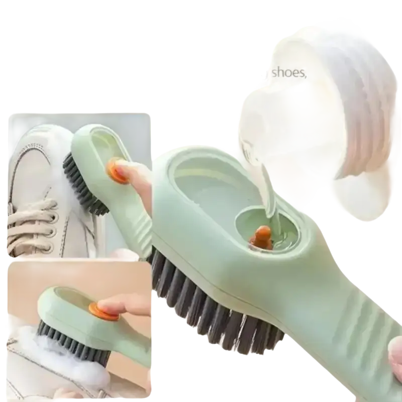 Your new favorite multifunction cleaning shoe brush soft automatic liquid