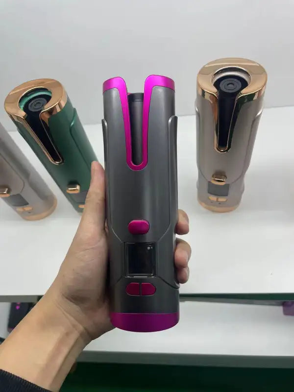 AutoCurl Pro: Portable Rotating Hair Curler