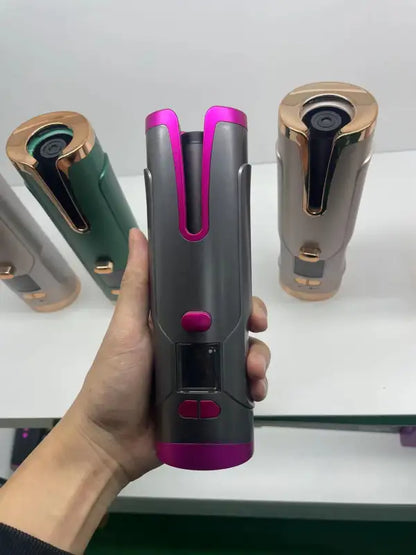AutoCurl Pro: Portable Rotating Hair Curler