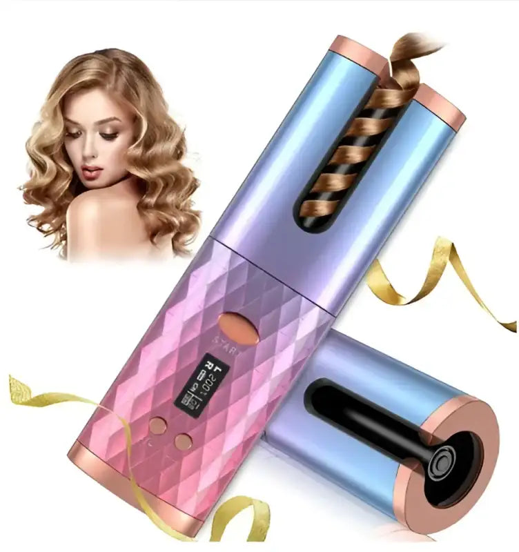AutoCurl Pro: Portable Rotating Hair Curler