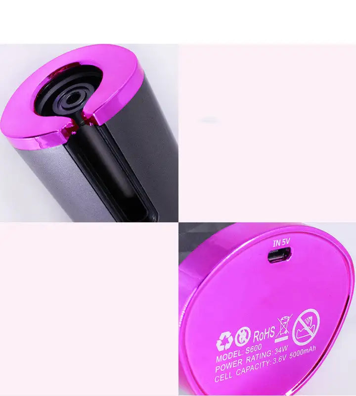 AutoCurl Pro: Portable Rotating Hair Curler