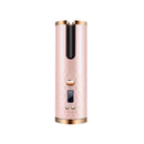 AutoCurl Pro: Portable Rotating Hair Curler - Pink / USB