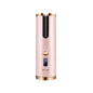 AutoCurl Pro: Portable Rotating Hair Curler - Pink / USB