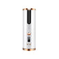 AutoCurl Pro: Portable Rotating Hair Curler - White / USB