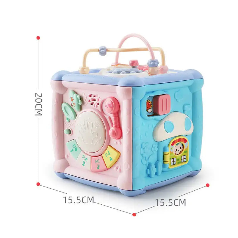 Baby Drum Toy Cube Of Immature Percussion Instrument Fun