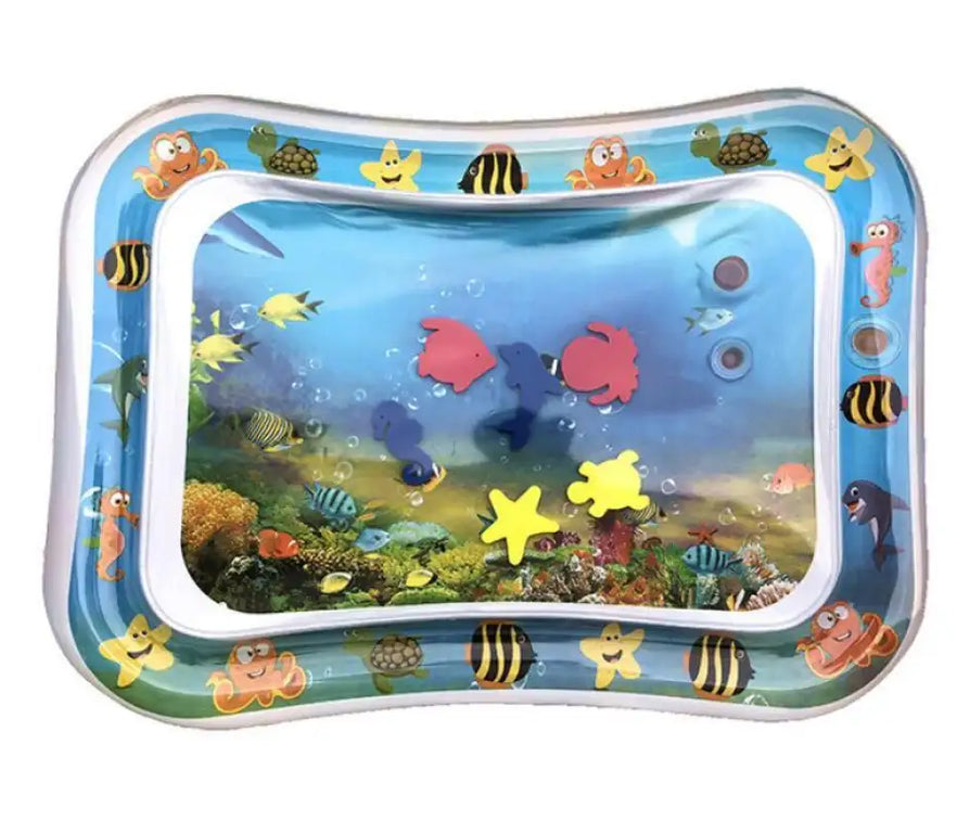 Baby Inflatable Water Tummy Time Sensory Play Mat Omg