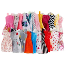 Assorted doll dresses.