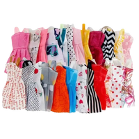 Assorted doll dresses.