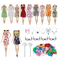 Doll clothes and accessories.