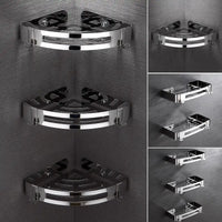 CornerCaddy: Stylish Bathroom Toilet Shelf