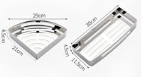 CornerCaddy: Stylish Bathroom Toilet Shelf