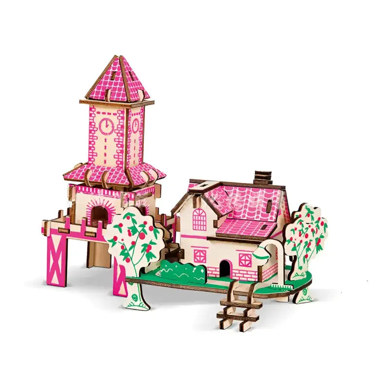 Beachy Keen Diy Model Kit Wooden Diy Puzzle