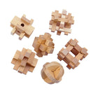 Beech Burr Puzzle Puzzle Brainy Nine-piece Set Pack