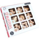 Beech Burr Puzzle Puzzle Brainy Nine-piece Set Pack - Burr Puzzle English Version