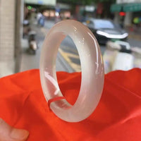 White Moonlight Agate Bracelet