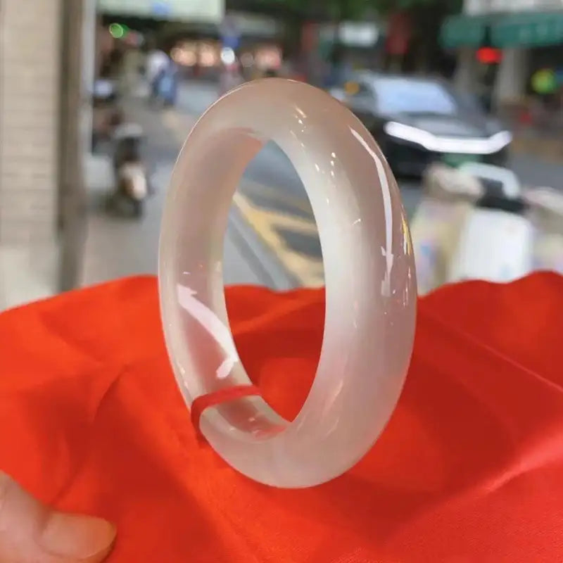 Beloved White Moonlight Agate Bracelet